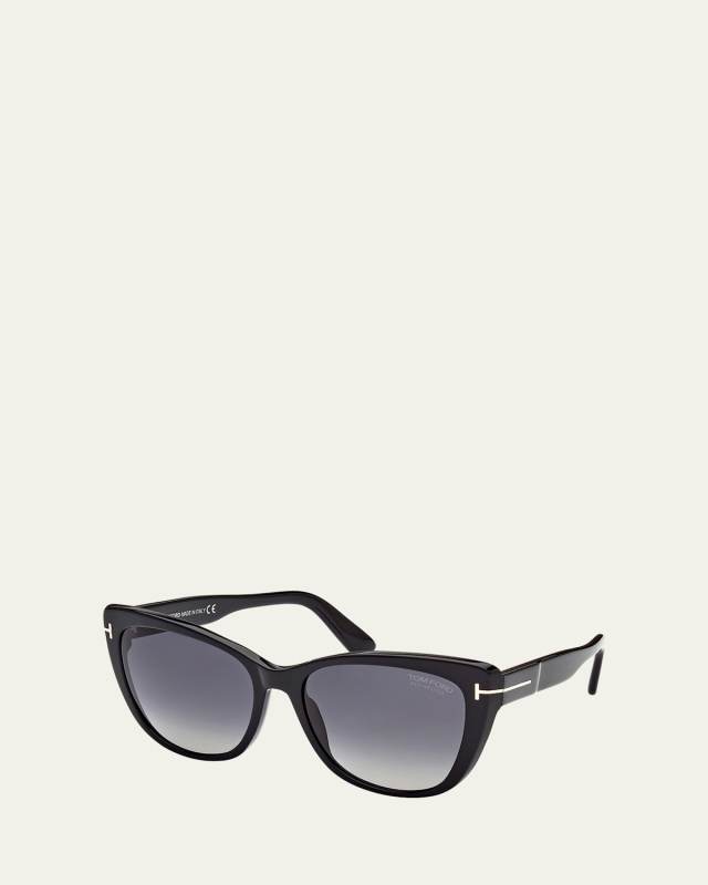 Nora Plastic Cat-Eye Sunglasses